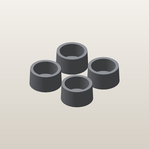 19mm chair leg caps - 19mm, 4