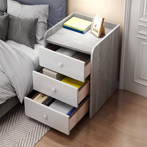 Modern bedside table drawers - table,