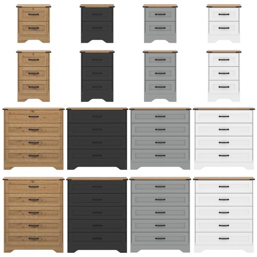 Panelled chest of - 2, 5