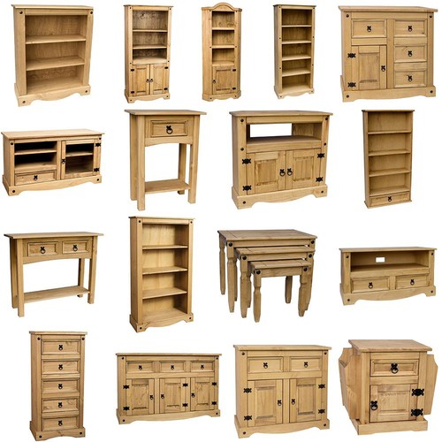 Corona solid pine - solid, mexican